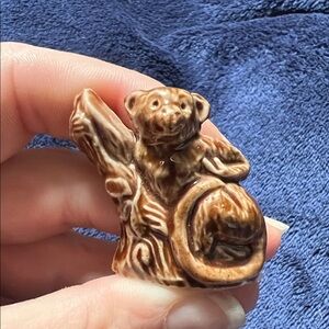 Vintage Wade Whimsies Collectible Lemur Monkey figurine